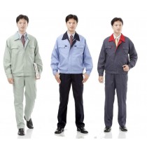 休閒工作褲: 淺果綠2161、深藍2162、鐵藍2163
