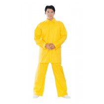 【達新牌】男耐反光雨衣黃色B15